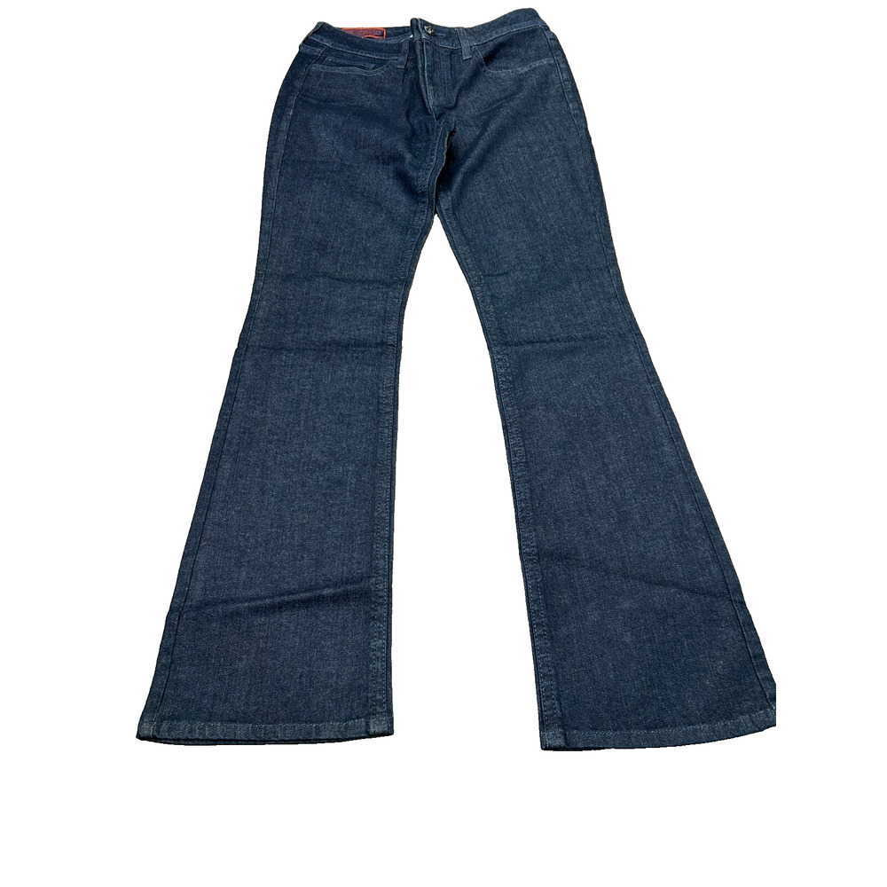 Rock Revival Womens Blue Stretch Denim Mid Rise 5-Pocket Bootcut Jeans Size 29